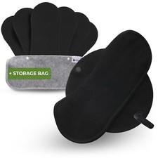 Protege Slip Lavable Bio Coton- Lot de 7 M Protège Slip Reutilisable FABRIQUÉ...