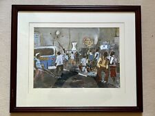 Art africain contemporain- Mulenga Chafilwa ( Zambie) - Tableau 