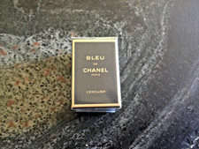 Rare parfum Bleu de Chanel l’exclusif 5ml blister Parfait état miniature neuf