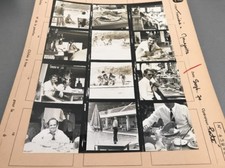 ETIENNE MOUGEOTTE  : PLANCHE CONTACT ORIGINALE de 1970