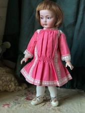 Robe De Poupée Ancienne 40 Cm