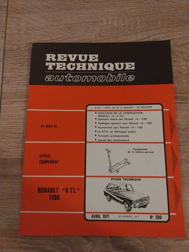 Revue technique renault tl - revue,