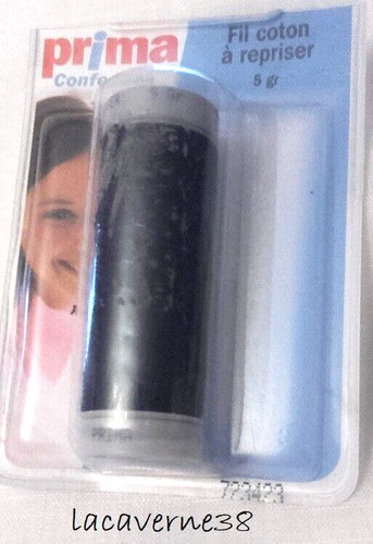 Coton repriser noir - repriser,