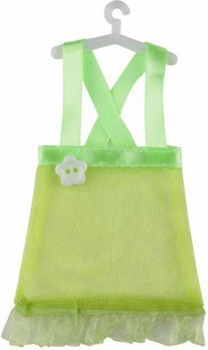 Robes organza ballotin - 5, vert