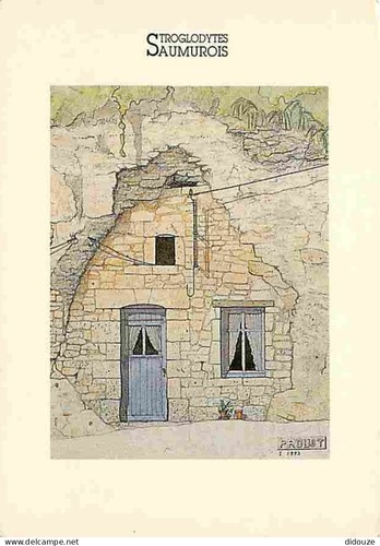 Carte postale saumur - postale,