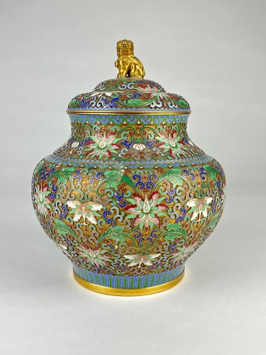Pot couvert ancien chine - ancien,