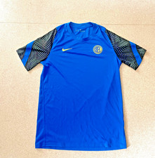 Maillot d’entraînement Inter Milan Nike bleu polyester taille  M  très bon état