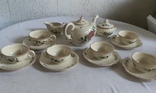 Service A Café Ou Thé Ancien Decor Vieux Strasbourg Tbe