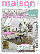 MAISON CREATIVE n°103 jan.-fév.2018 Intérieurs douillets&sublimés_Salle de bains