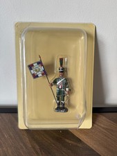 Hachette Soldat de plomb porte drapeau 11e Rgt chasseurs cheval 1800