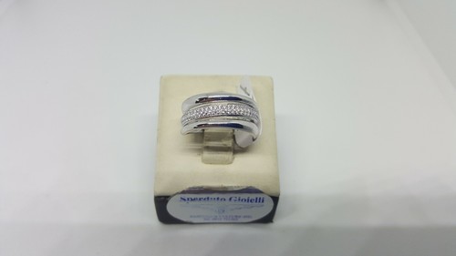 Bague femme avec pavé - pavé, de