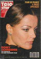 Télé Star N°560 - Romy Schneider - Supercopter - "Maguy" - Gérard Klein 