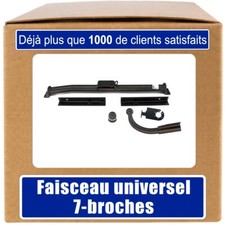 Pour Mercedes-Benz W210 4P Berline E-Klasse 95-02 Attelage fixe+faisc. 7b uni.