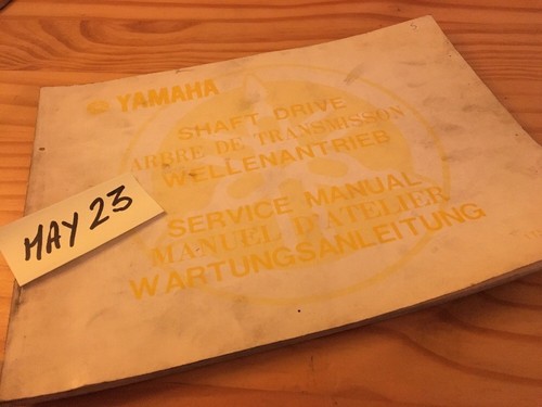 Yamaha manuel cardan - , xs