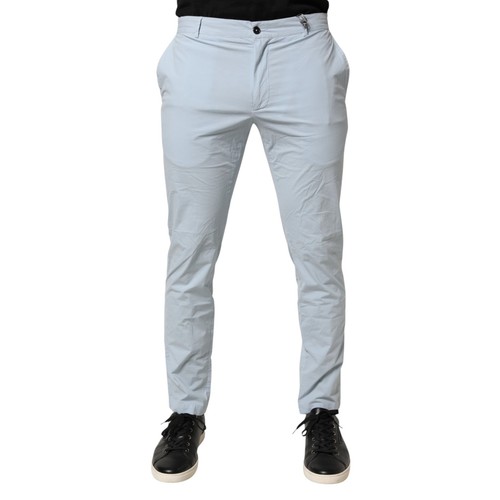 Pantalon skinny bleu clair - pantalon,