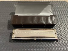 Harmonica Hohner 64 Chromonica 280 C Modèle Professionnel avec étui D’origine