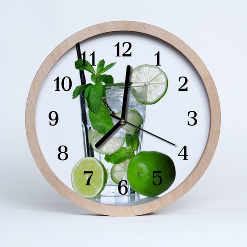 Tulup horloge murale bois - horloge,