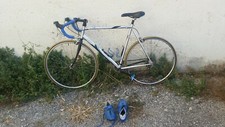 vélo de course, ville, décathlon, couleur Alu, homme, chaussures Shimano offerte