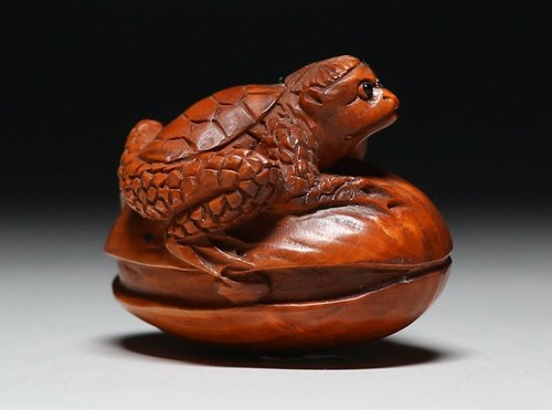 Ancien netsuke japonais - netsuke,