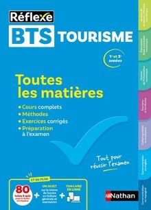 Bts tourisme 1re années - 1re, et