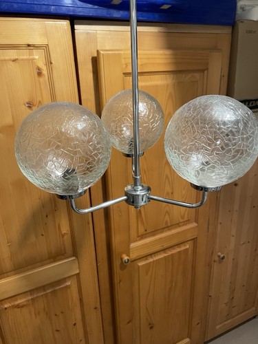 Lustre lumières chrome - 3,