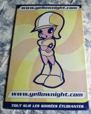 ANCIENNE PLAQUE EN TÔLE SÉRIGRAPHIÉE - RICARD - SOIRÉES ÉTUDIANTES