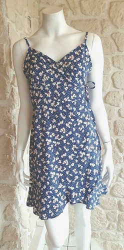 Robe cache coeur bleu - robe, nuit