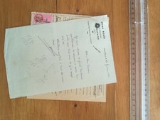 envoi de quittance 1939 Saint