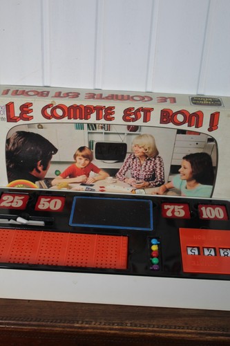 Jeu société compte est - compte,