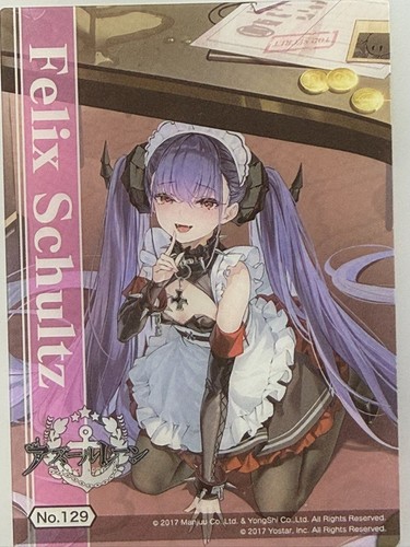 Bushiroad azur lane clear card - azur,