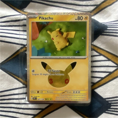 Pokémon jcc carte pikachu - jcc,