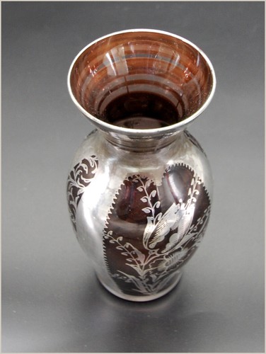 Vase feuille d argent - la,