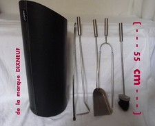 SERVITEUR CHEMINÉE marque DIXNEUF -desing- 5 ACCESSOIRES- 55CM