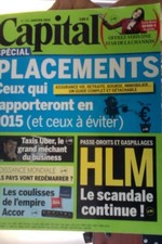 MAGAZINE CAPITAL N°280 JAN 2015 -PLACEMENTS/ASSURANCE VIE...