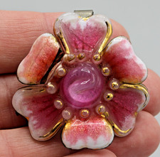 ANCIENNE BROCHE PENDENTIF EN