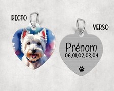 Médaille pour chien Westie
