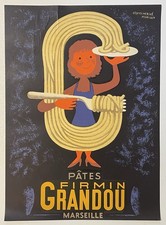 AFFICHE ANCIENNE PUB PÂTES