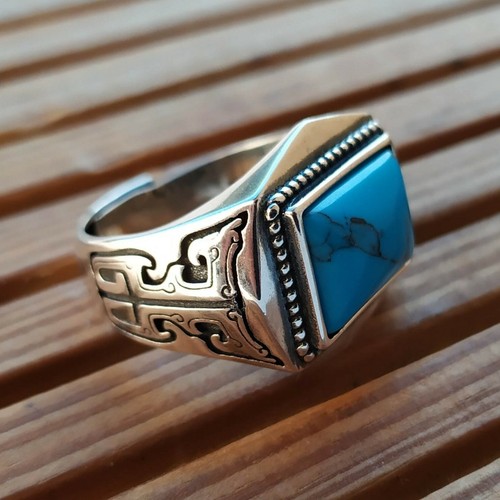 Bague chevalière argent - bague, en