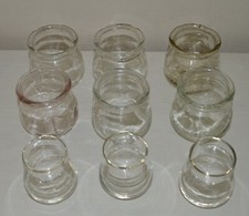 Lot de 12 anciennes ventouses