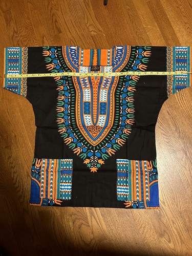 African women orange blue - women,