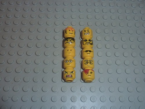 Lego têtes minifigure - lego,