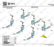 Kit fixations de marche-pieds
