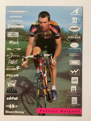 Carte photo cyclisme jean - photo,