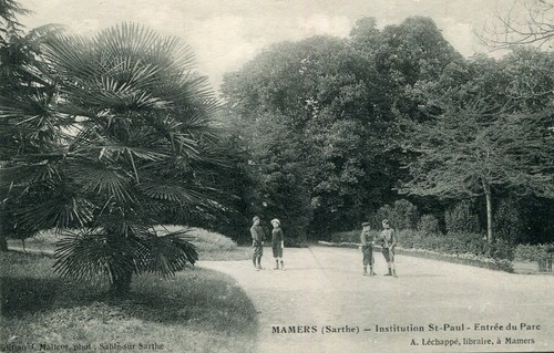 Carte mamers institution saint - mamers,