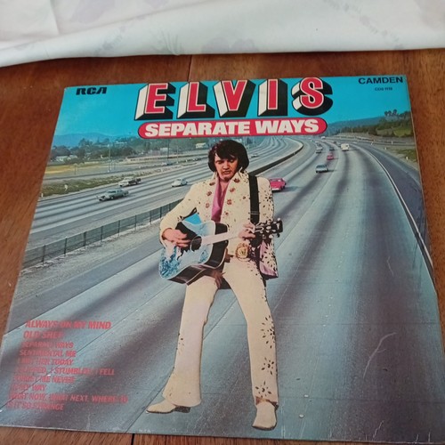 Disque elvis presley separate - disque,