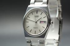 Montre Homme Vintage 1984 SEIKO Majesta 9063-6000 Silver Day Date Quartz JAPON
