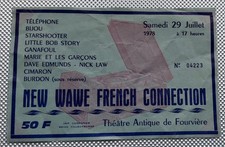 ticket billet place concert