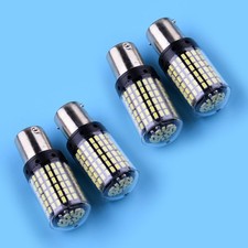 4x White 1156 1141 BA15S