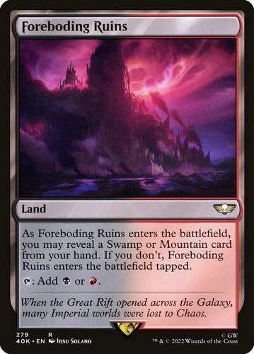 Foreboding ruins nm - -,