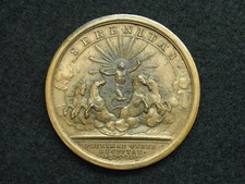 MEDAILLE BR. MAUGER. LOUIS XIV